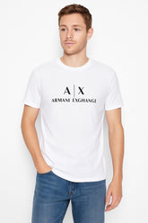 Men’s white Armani Tee